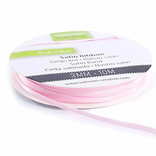 Vaessen Creative Ruban Satin Rose