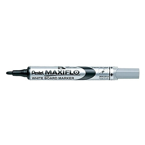Pentel Maxiflo MWL-5S Noir 12 Unités