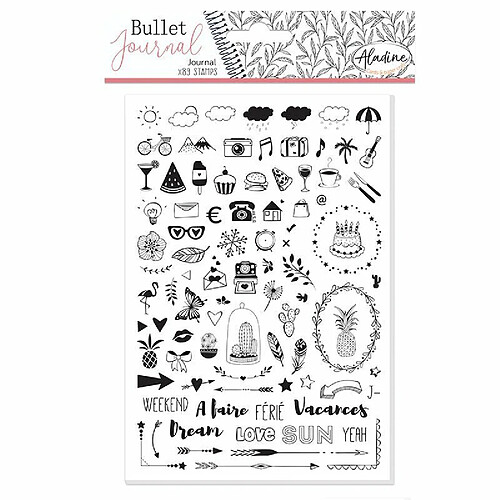 Aladine Tampons mousse pour agenda - Évènements