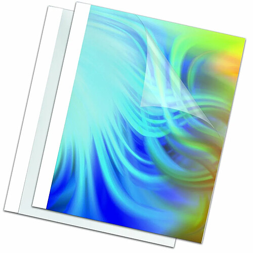 Fellowes Couvertures de reliure A4 - 100 Unités