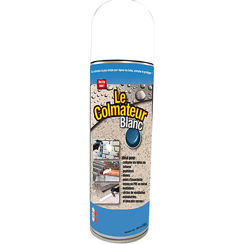 Spray bitume d'étanchéité 250ml blanc - LE COLMATEUR BLANC - DHAZE
