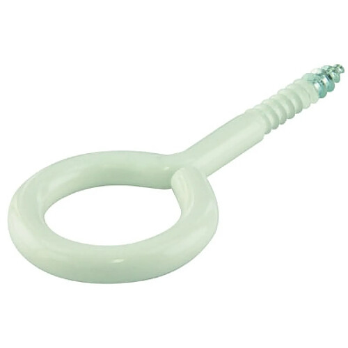 Fix'pro piton à visser plastifié - lot de 4