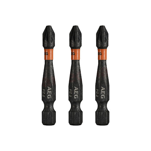 Aeg Embouts de vissage PZ2 - Lot de 3