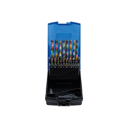 Bgs Jeu de forets métal HSS cobalt - 19 pièces