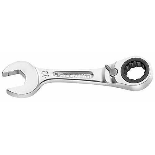 Facom Clé mixte à cliquet courte - Argent
