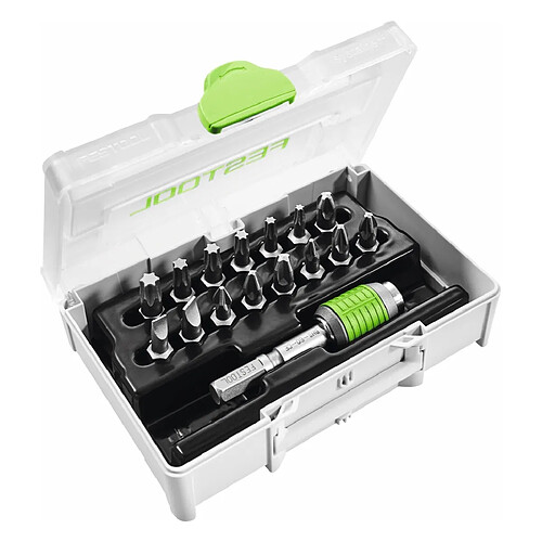 Festool SYS3 XXS Set d'embouts 16 pcs