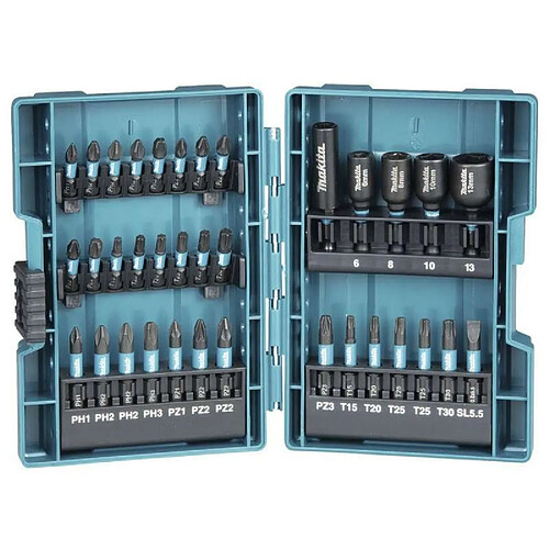 Makita Coffret embouts vissage - Noir