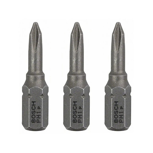 Bosch Embout de vissage Phillips PH2 - lot de 3