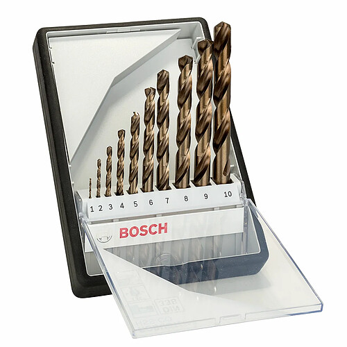 Bosch Coffret forets métal - 10 pièces
