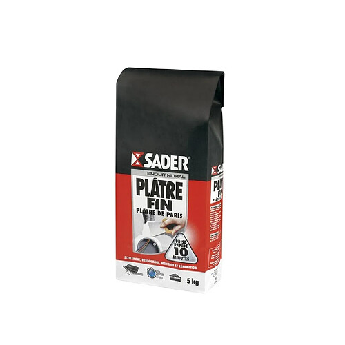 Sader Plâtre fin prise rapide - 1 kg