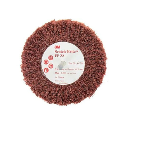 3m Brosse Scotch-Brite inox - 100 mm