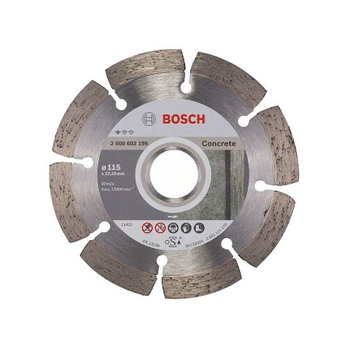 Bosch Disque tronçonnage béton - 115 mm
