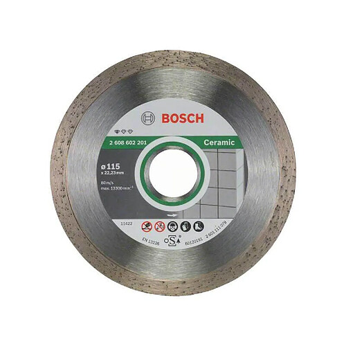Bosch Disque tronçonnage céramique - 115 mm