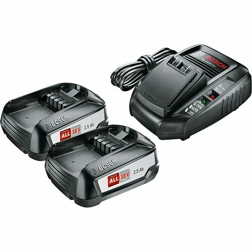 Bosch kit chargeur et batteries 18 V