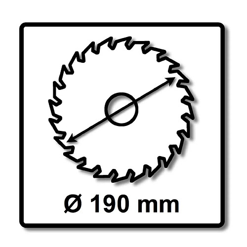Bosch lame de scie circulaire bois - 190 mm