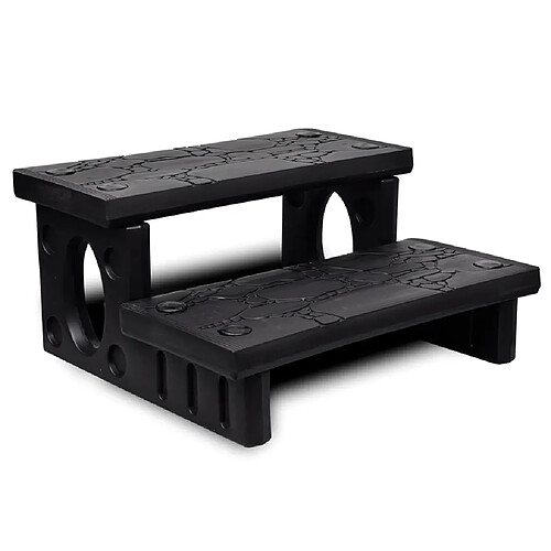 vidaXL Marches SPA Noir
