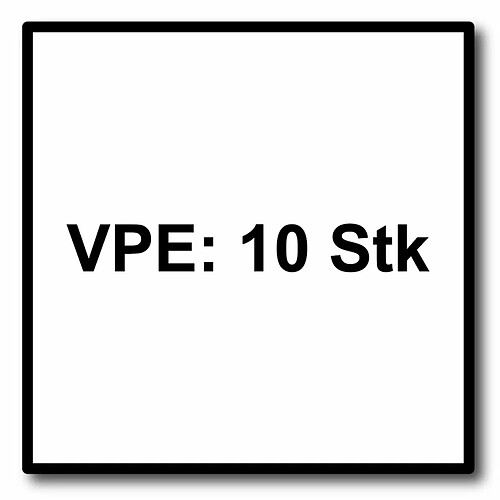 Fein lames E-Cut Starlock bois - 10 pièces