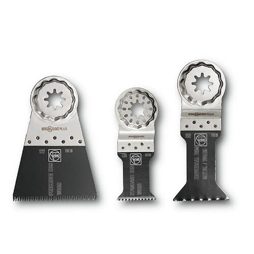 Fein Lames E-Cut pour bois - 3 pièces