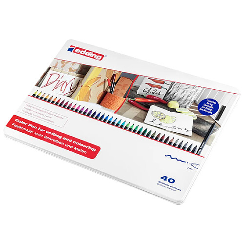 Edding Feutres de Coloriage Champion (40 pcs)