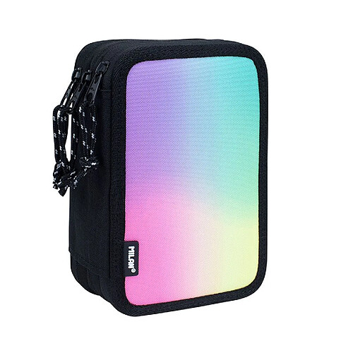 Trousse Milan Sunset 3 Niveaux Noir