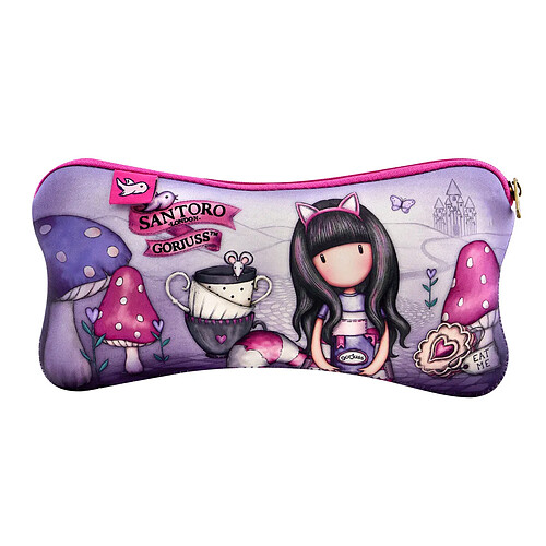 Trousse Gorjuss Cheshire Violet