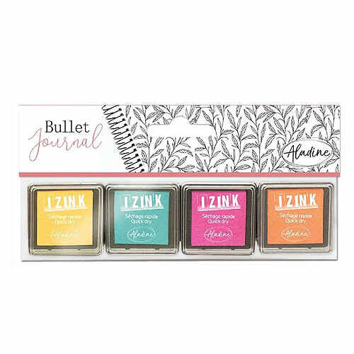 AladinE 4 Mini tampons encreurs - Pastel