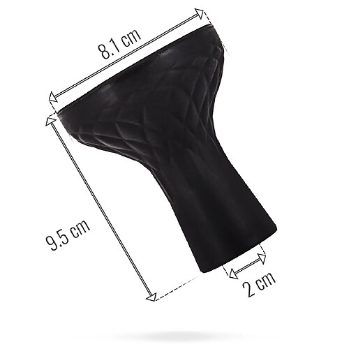 Foyer Chicha Silicone Black
