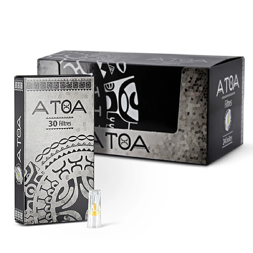 Lot de Filtres Cigarettes ATOA - 24 Boîtes