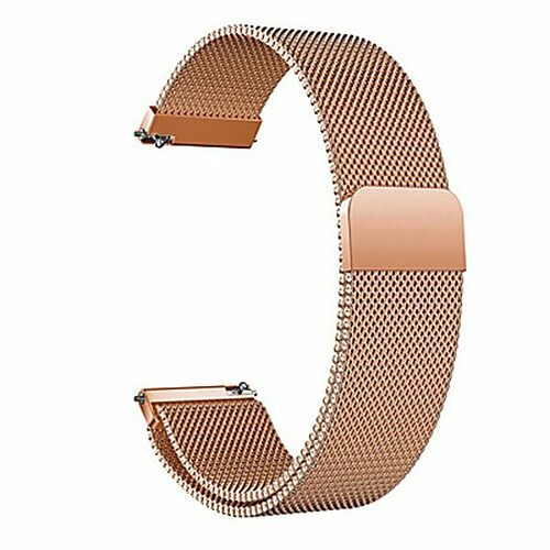 Phonecare Bracelet Milanese pour Garmin Approach S42 - Rose Or
