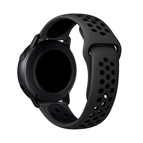 PHONECARE Samsung Galaxy Watch Active2 - Bracelet SportyStyle 40mm - Noir / Noir