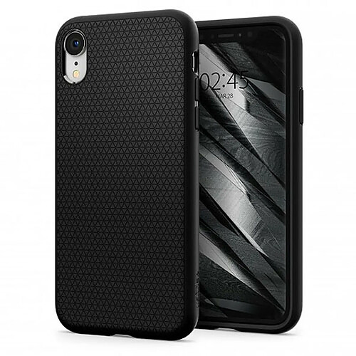 Coque Liquid Air Spigen Pour iPhone XR - Noir
