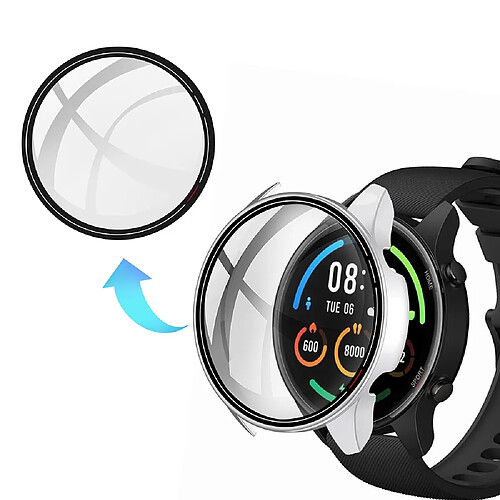 Coque TPU Xiaomi Mi Watch Color - Argent