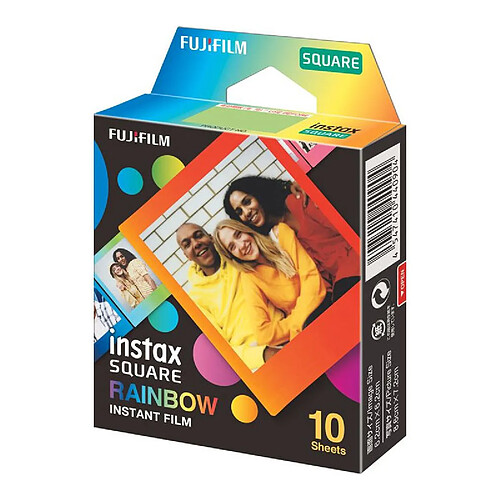 Fujifilm Instax Square Rainbow 10 poses
