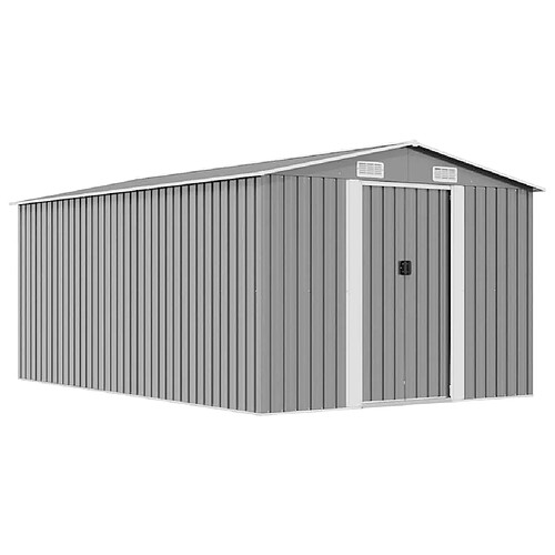 vidaXL Abri de jardin 257x392x181 cm