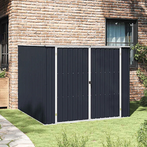 vidaXL Abri de jardin - Anthracite