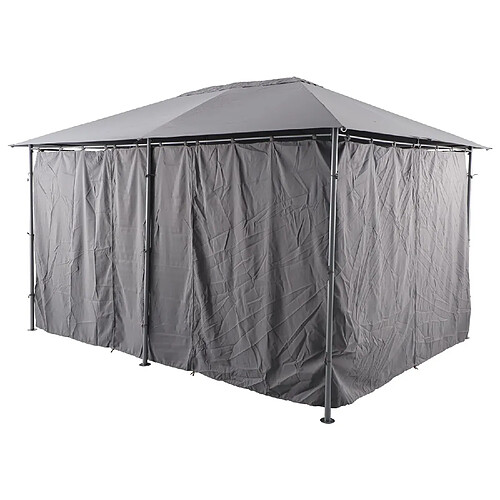 Hesperide Rideaux pour tonnelle SANTORINI et THIRA - Ardoise