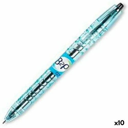 PILOT Stylo gel BeGreen B2P - Noir - 10 Unités