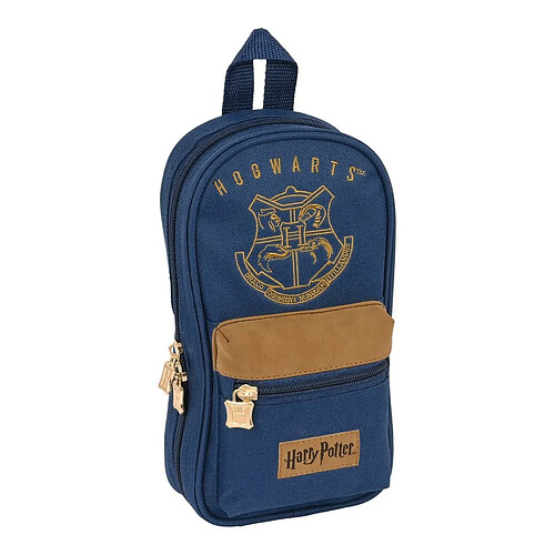 HARRY POTTER Plumier sac à dos Marron Bleu marine