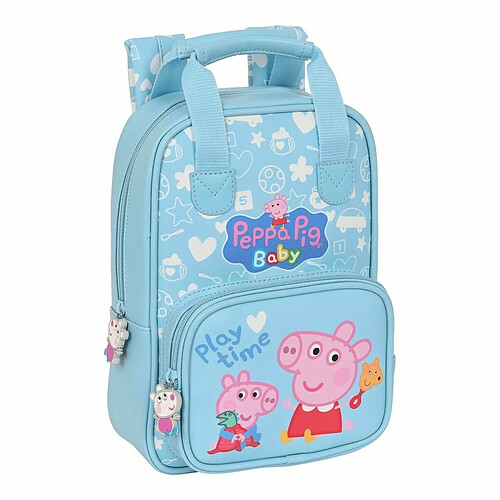 Peppa Pig Sac à Dos Bébé - Bleu Clair