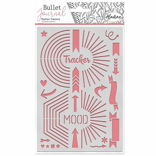 Aladine Pochoir agenda Trackers