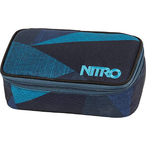 Nitro Trousse à crayons - Fragments Bleu