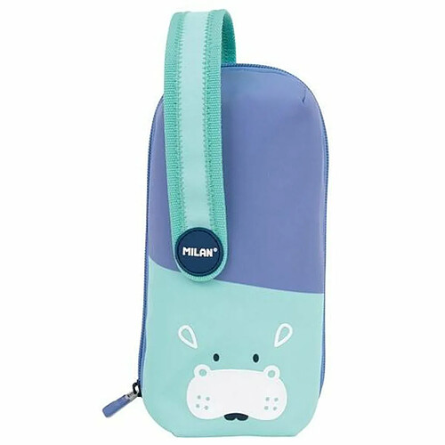 Milan Trousse d'Écolier Animals Bleu
