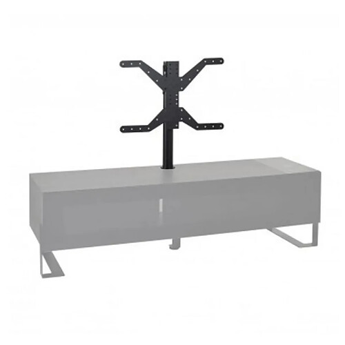 Erard group colonne TV sol pivotante - Noir