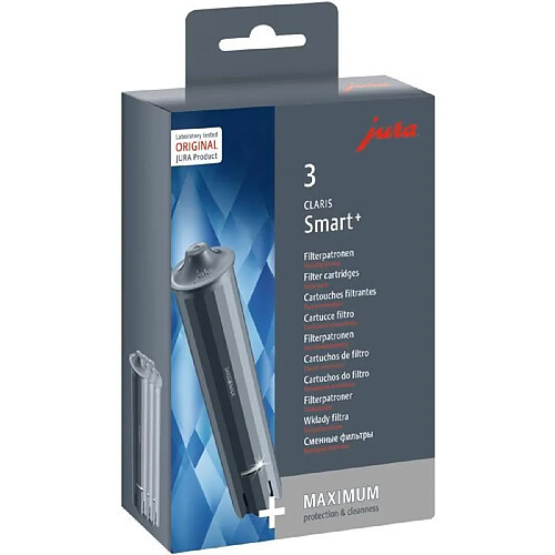Filtre à eau JURA Cartouche Claris Smart+ 3 pièces