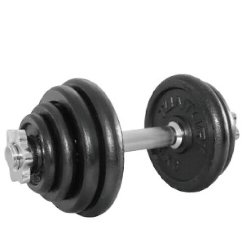 Philips Tunturi Haltère AJ. 15 g 2 Pces - Noir/Argent