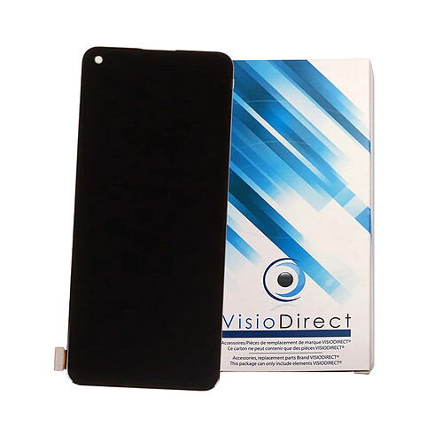 Visiodirect Ecran OPPO A74 4G - Bleu
