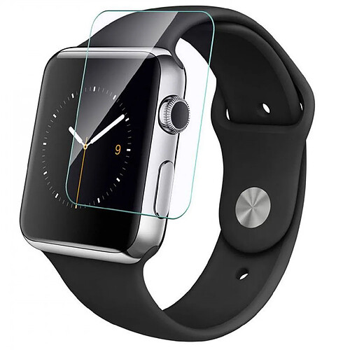 Visiodirect 2 Films Verre Trempé Apple Watch 38mm
