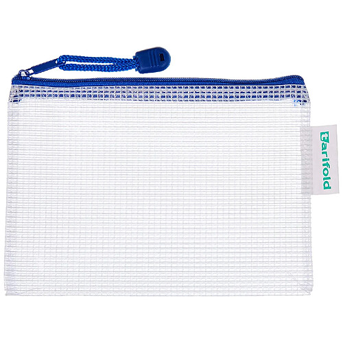 Tarifold Enveloppe zip A6 - Bleu