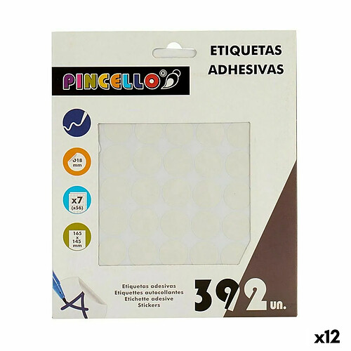Pincello Papier pour étiqueteuse - Blanc