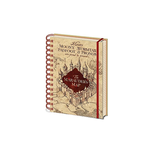PYRAMID INTERNATIONAL Cahier spirale Marauders Map - A5